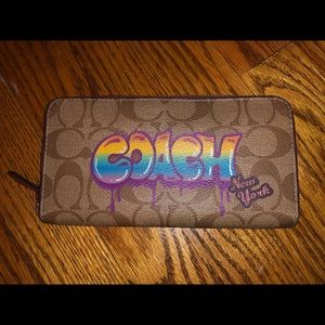 COACH Graffiti Wallet
